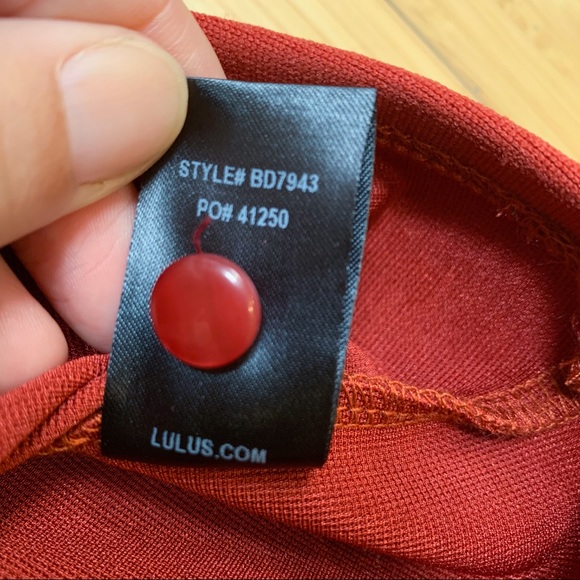 LULU’S open back, backless tight dress, S - Picture 7 of 9